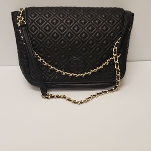 Tory Burch Black Pillow Print Bag